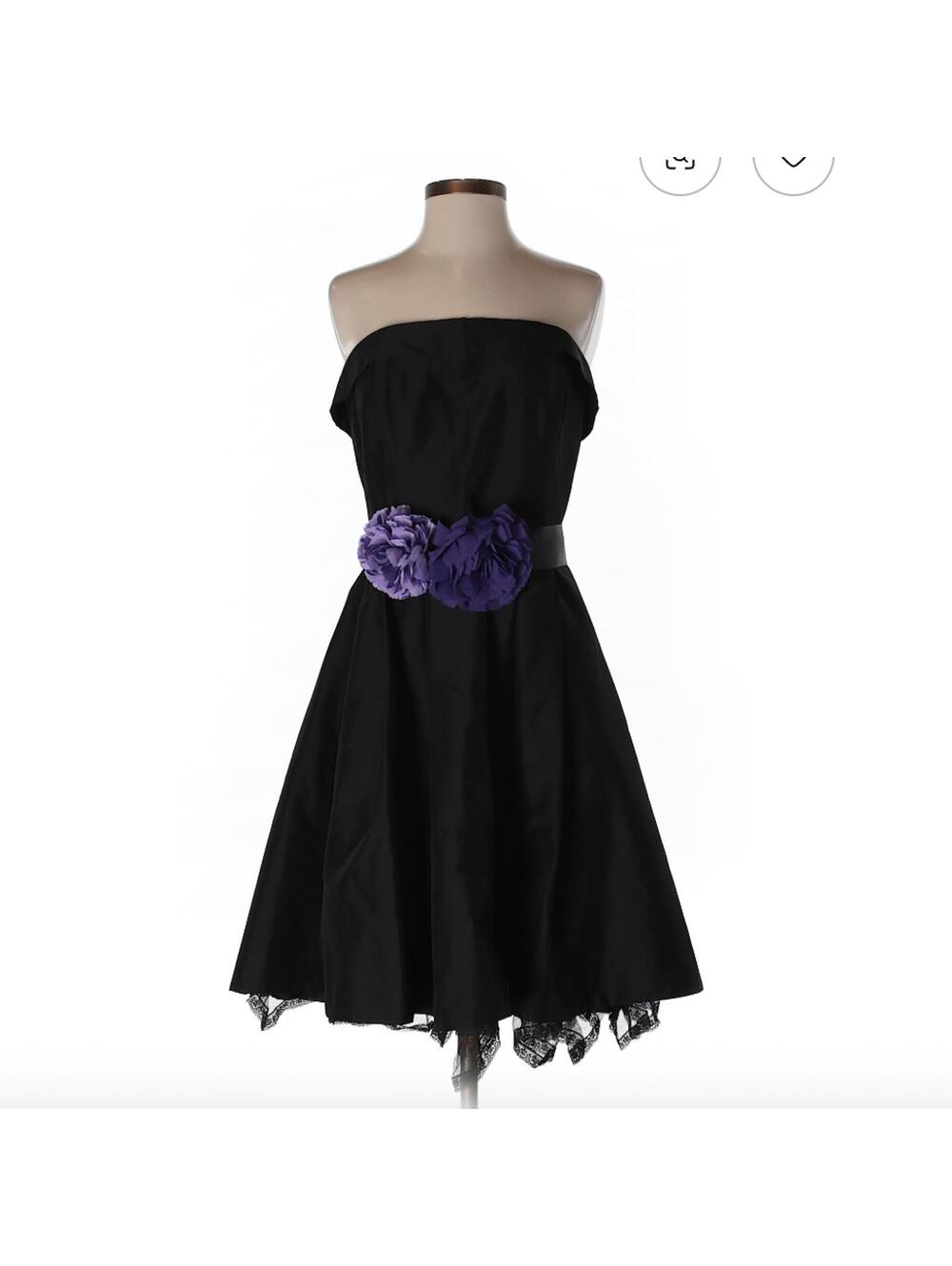 White House Black Market Strapless Dress size 10 (no belt)